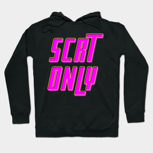 scrt only 70's logo Hoodie